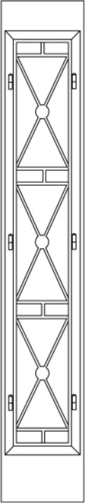 Southampton Sidelites and Transoms — Glass & Inserts