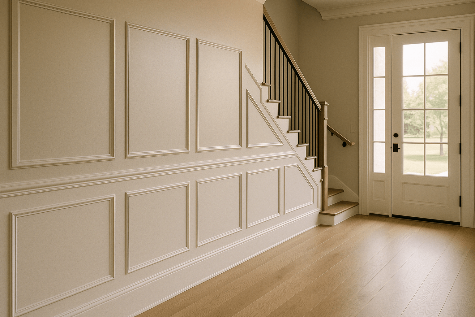Wall paneling and wainscot