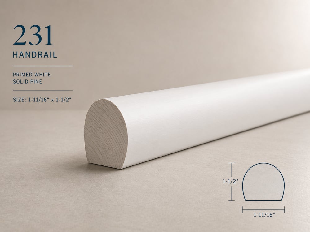 Handrails — 7 profiles