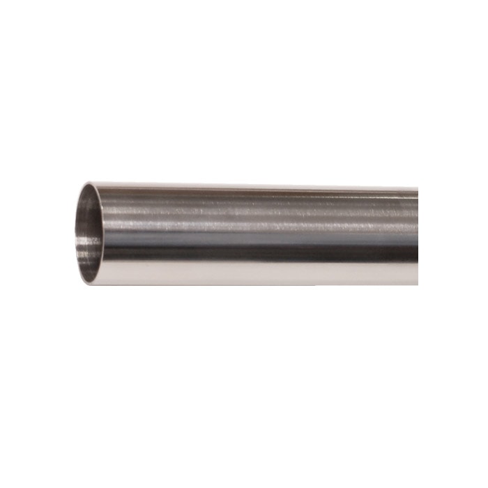 Better Home Products Straight Stainless Steel Shower Rods