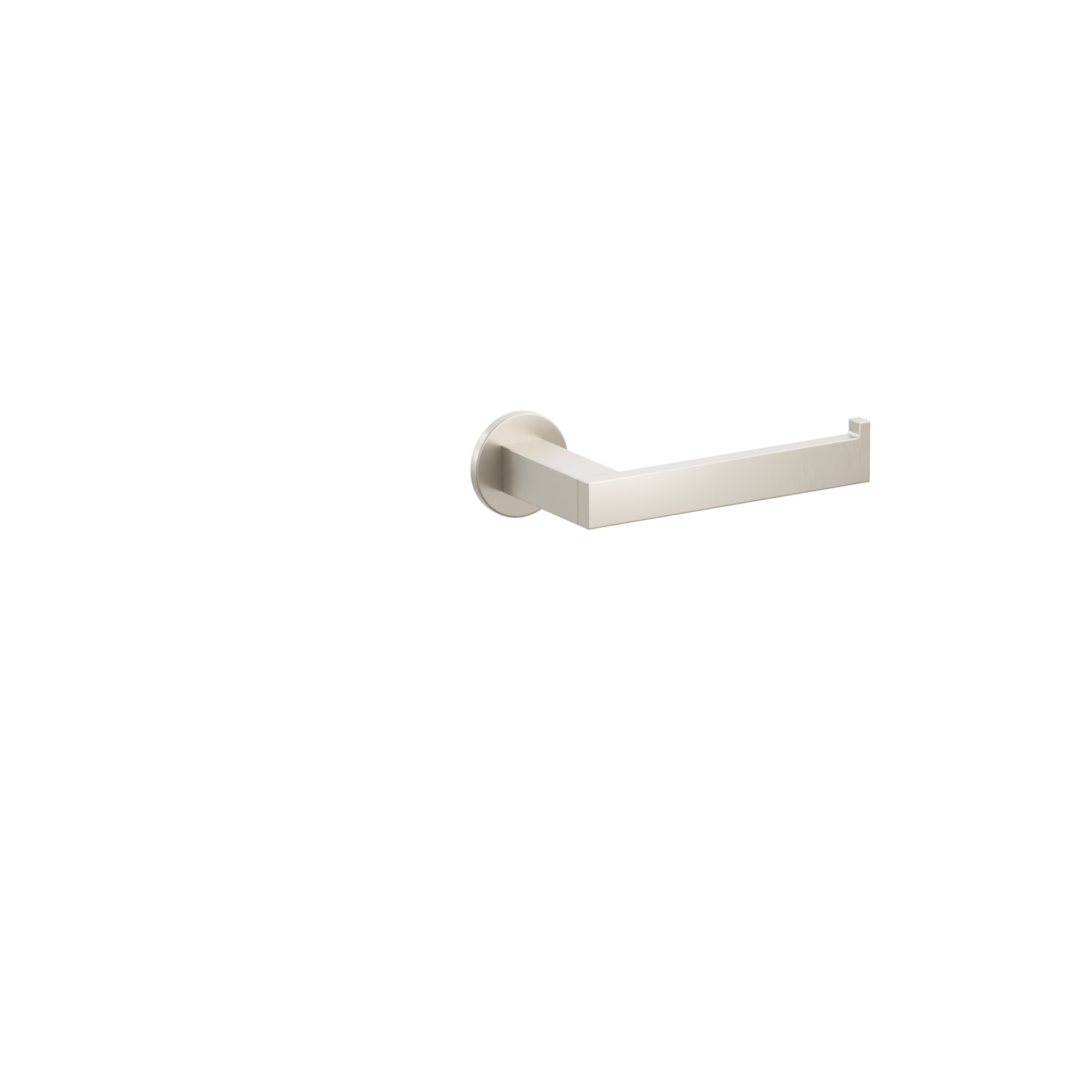 Emtek Modern Rectangular Brass Single Post Paper Holder
