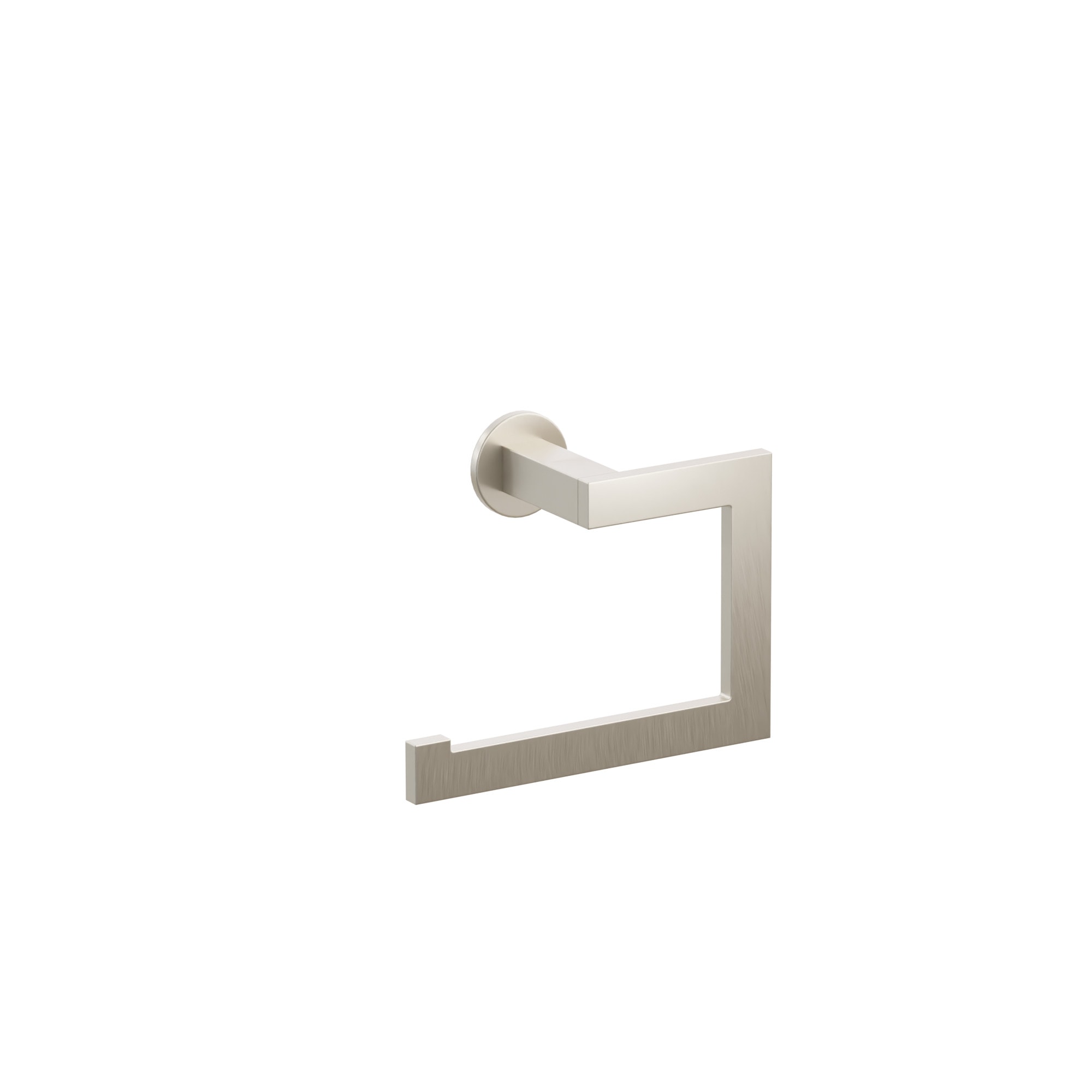 Emtek Modern Rectangular Brass Towel Ring