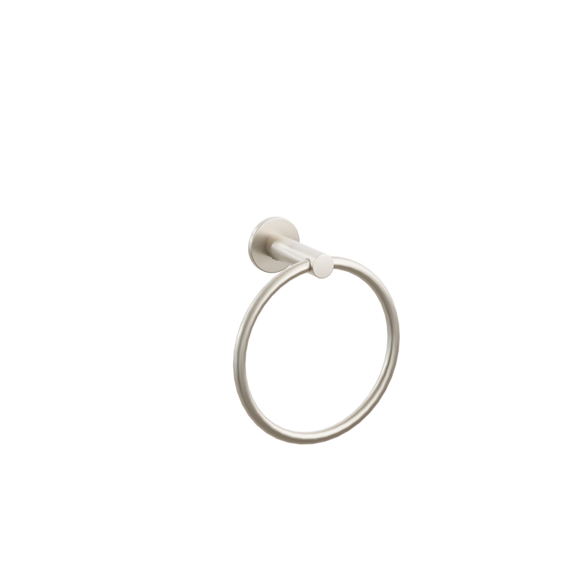 Emtek Modern Tubular Brass Towel RIng