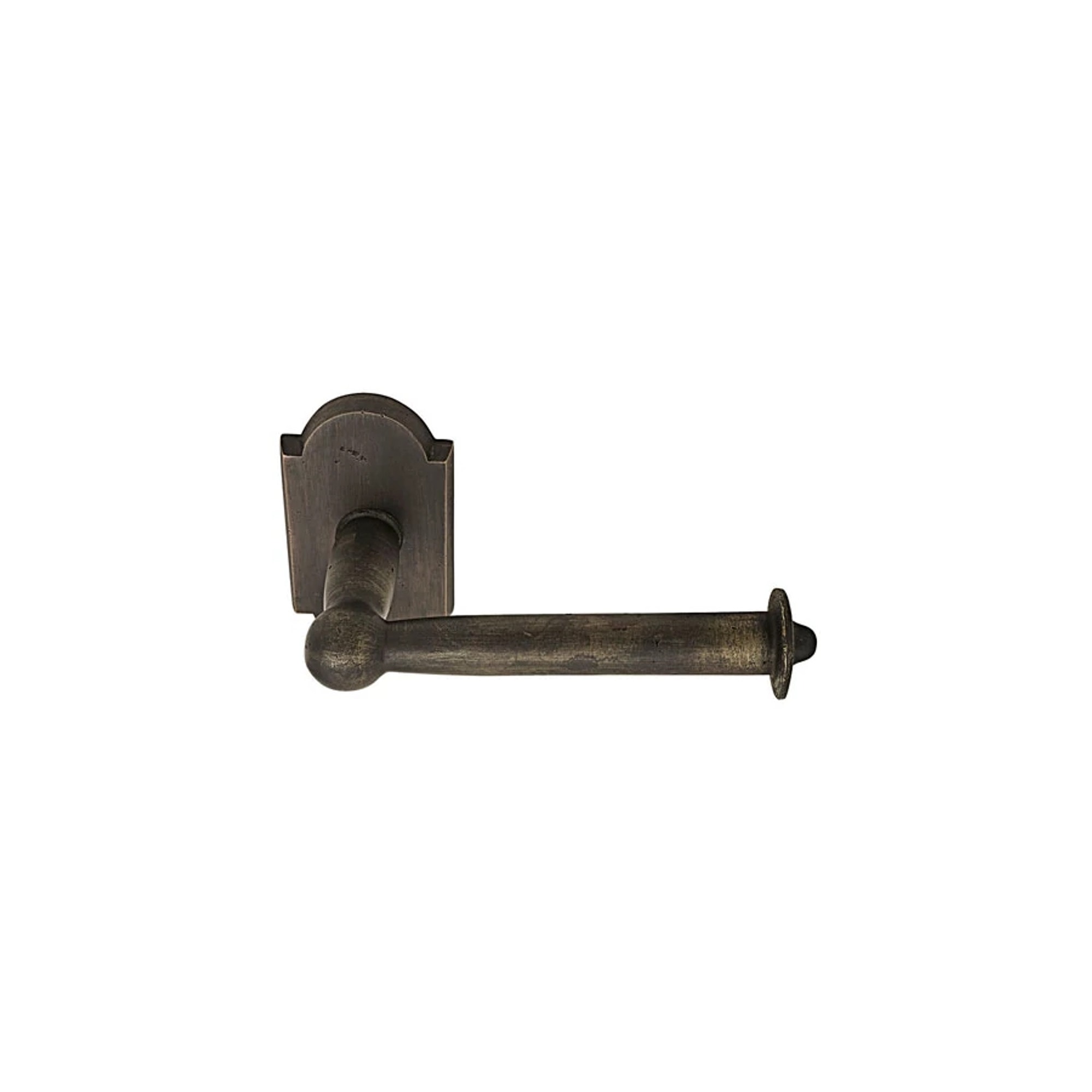 Emtek Sandcast Bronze Bar Paper Holder