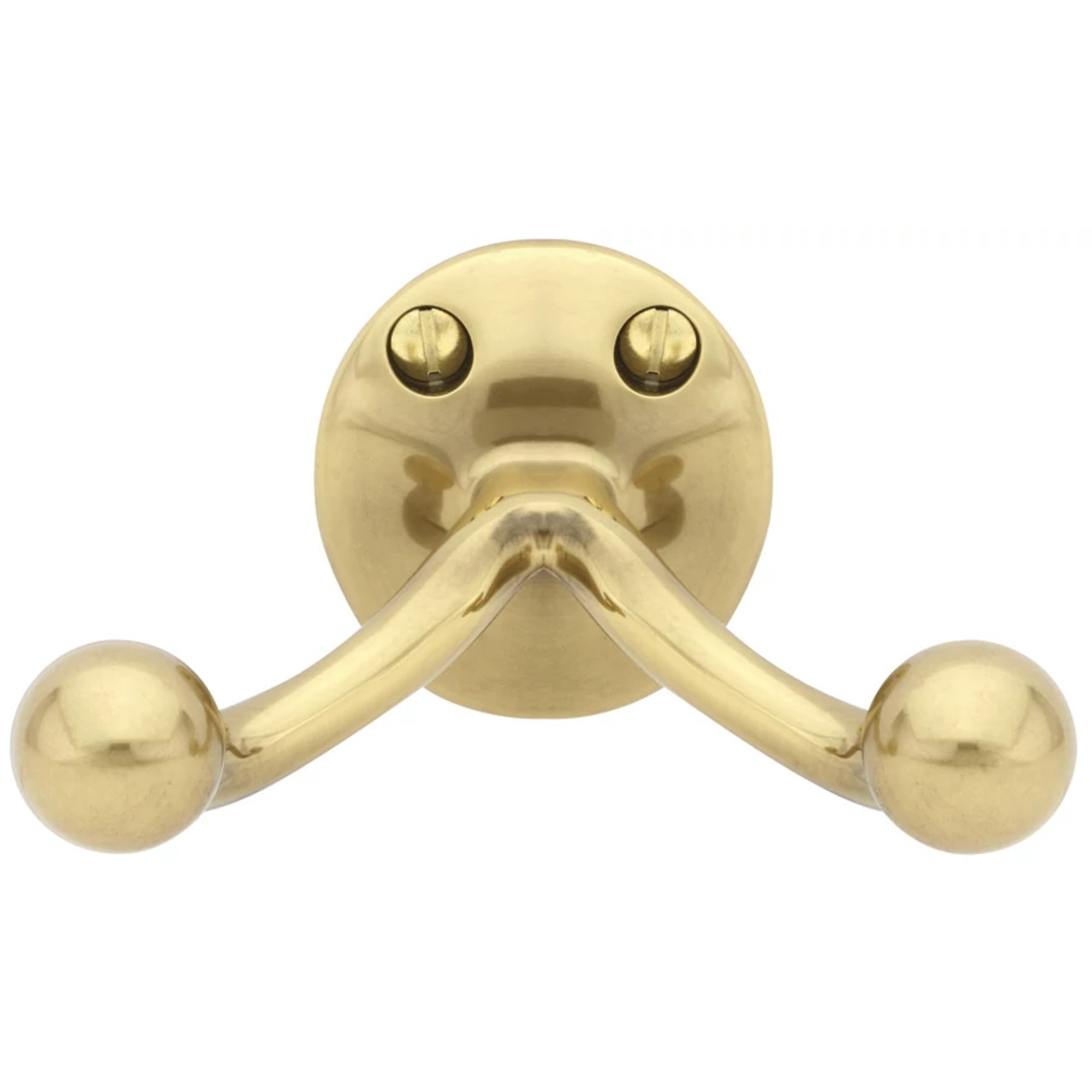 Emtek Traditional Brass Double Hook