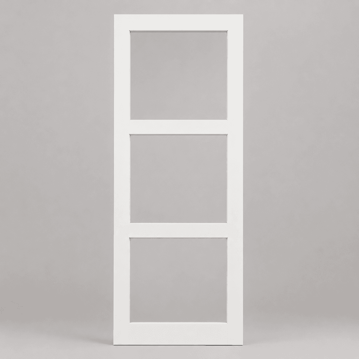 2880 3LT clear studio front — photorealistic product image