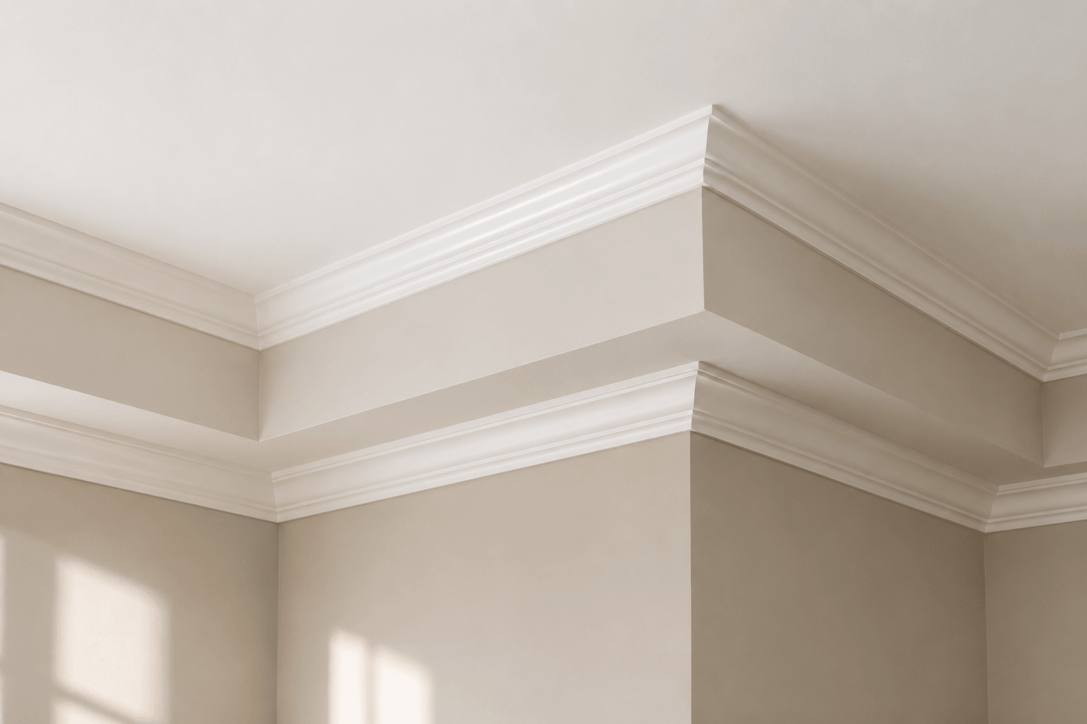 Crown on Soffit Drop