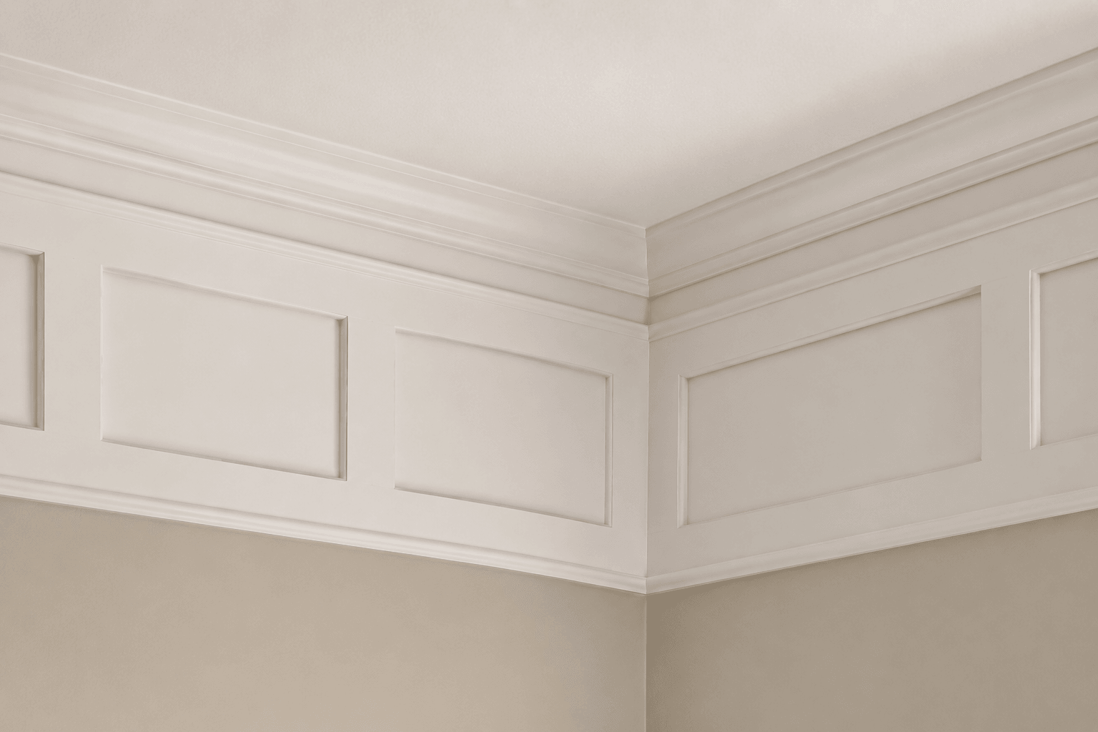 Crown with Recessed-Panel Frieze