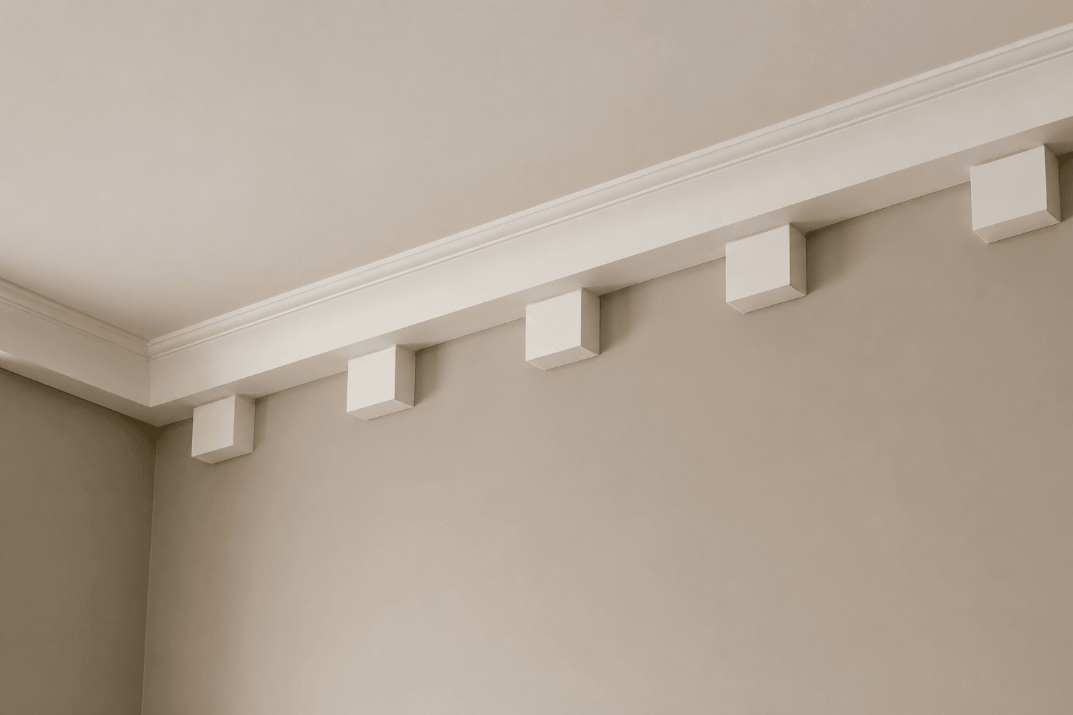 Square-Block Dentil Crown