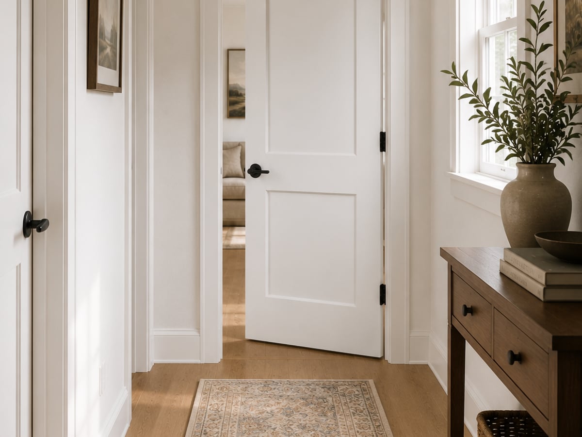 Interior door styles