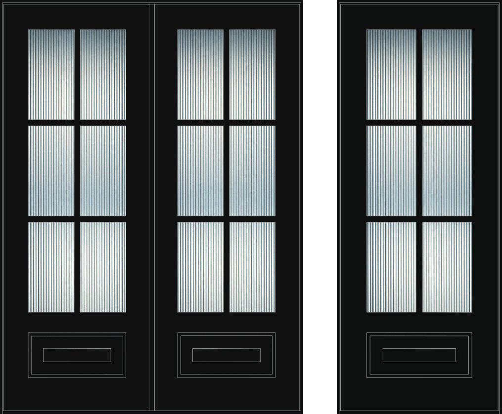 Hoelscher 6 Lite 1 Panel — Studio 1