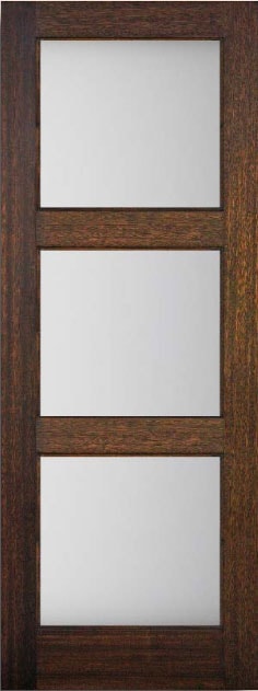 Hoelscher Mahg 3 Glass Panel Wide Digital No RM 3080 — Studio 1