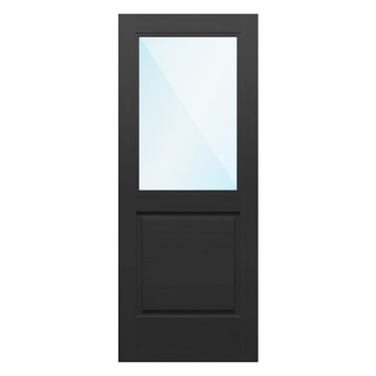 Plastpro Plastpro Nova 90 Onyx 1/2 Lite Direct Glazed Fiberglass Door Low E