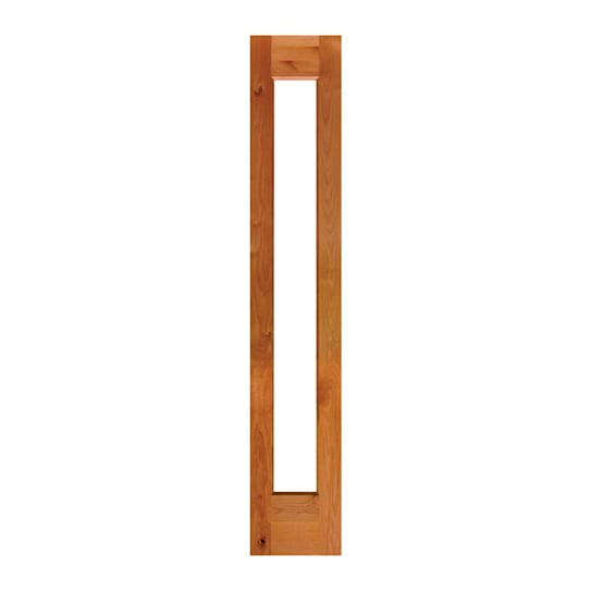 Specialty Building Products Knotty Alder Full Lite Open Rim Door with Ovolo Sticking - 1-3/4"