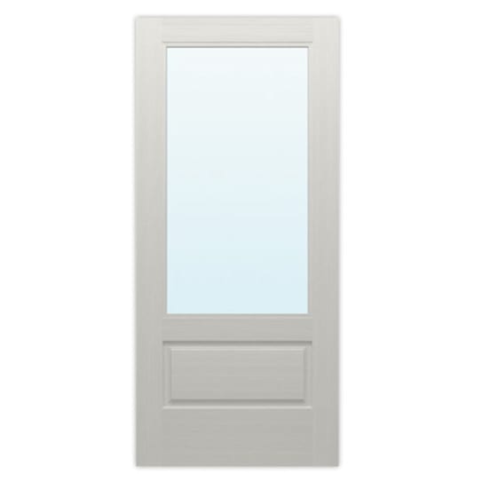 Plastpro Plastpro Nova 90 3/4 Lite Over Panel Direct Glazed Smooth Door - Low-E