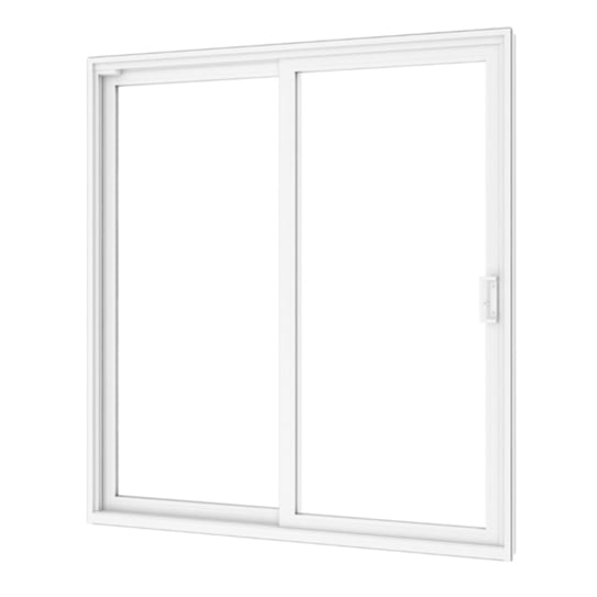 Novatech Novatech 650 Series Patio Door - 1 Lite Low-E - White Handle - RH - Knock Down
