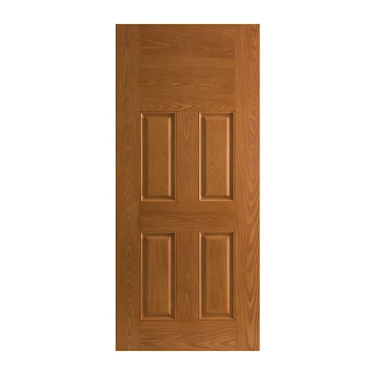 Masonite Masonite 4 Panel Blank Top Door Belleville Textured Fiberglass 3068.134 TB30684PB