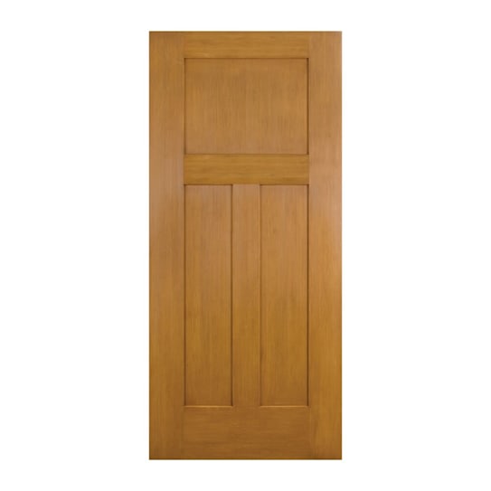 Masonite Masonite Heritage Winslow 3 Panel Fiberglass Door - 35-3/4 x 80 - Fir Texture TXFGWINS3068