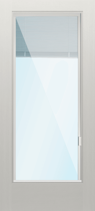 Plastpro Plastpro Nova 90 Full Lite Direct Glazed Door - MiniBlind LowE