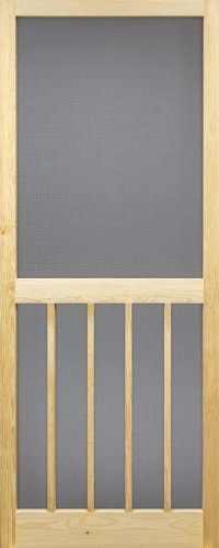 Specialty Building Products Vertical Bar Wood Screen Door
