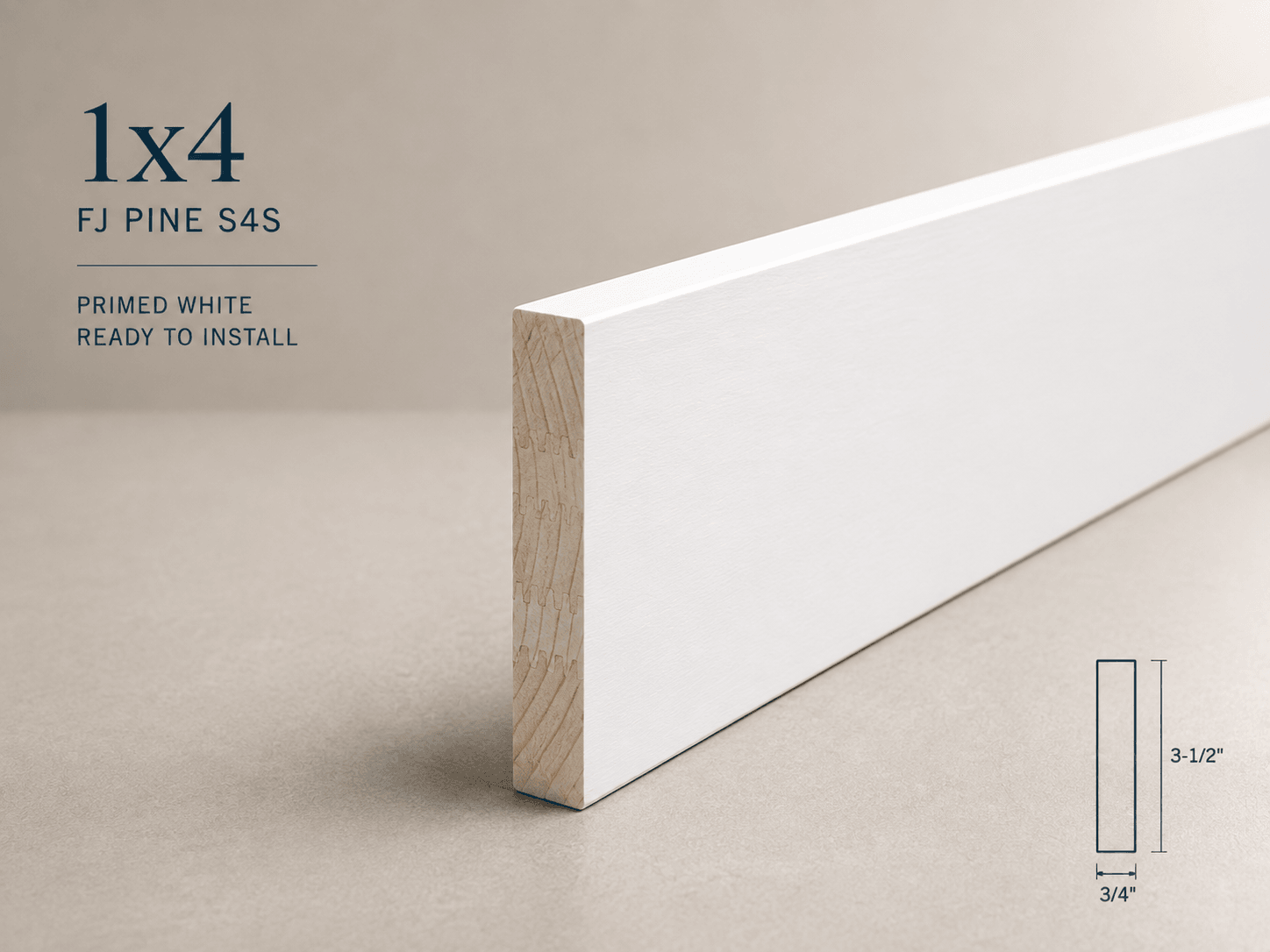 Finger-Joint Pine flat stock
