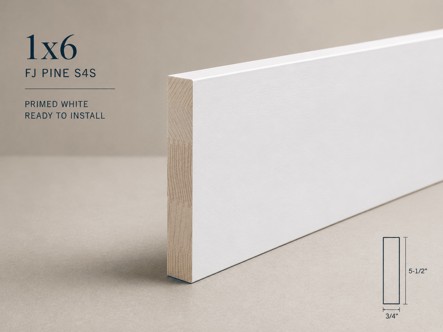 Finger-Joint Pine flat stock