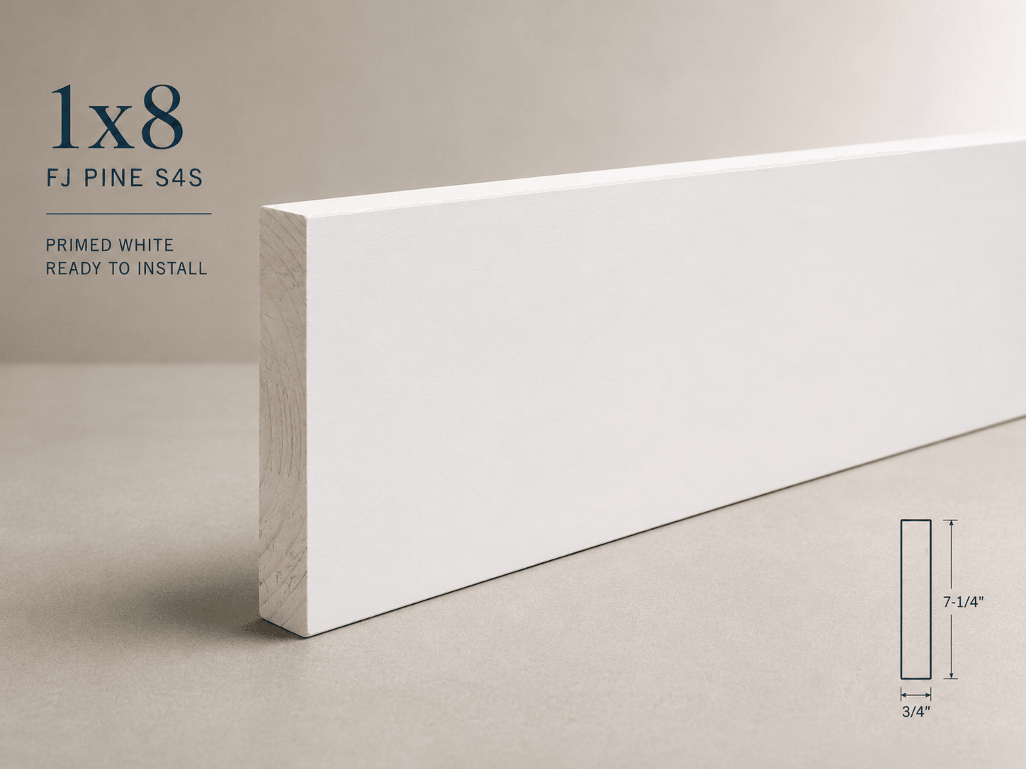 Finger-Joint Pine flat stock