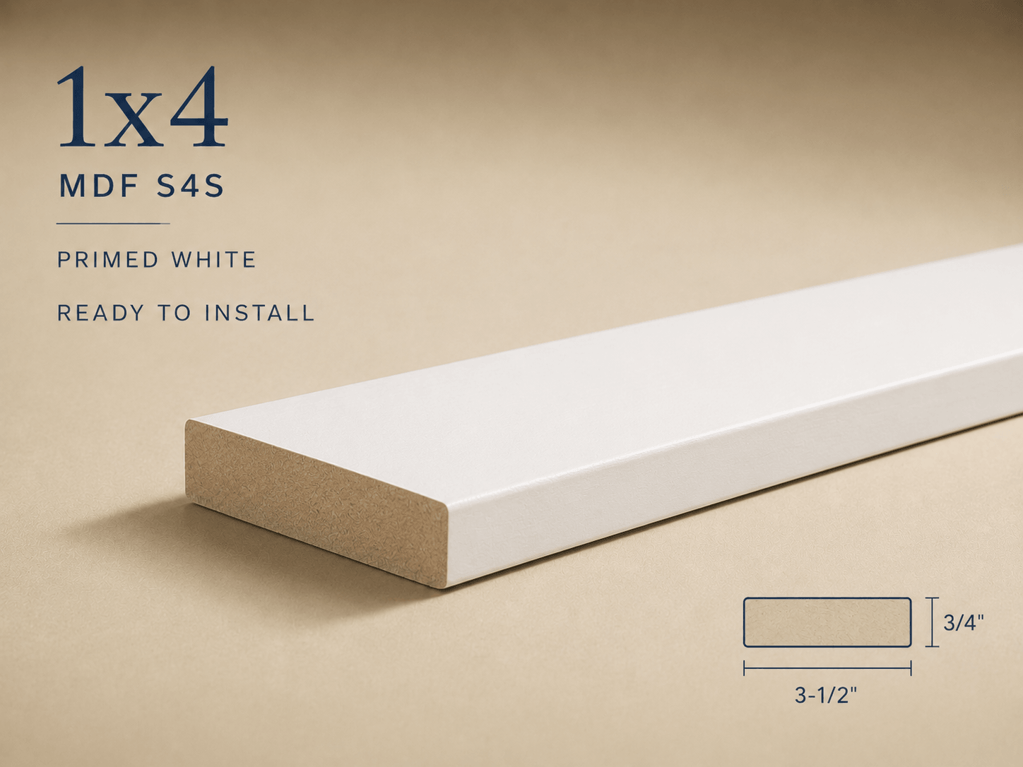 MDF flat stock