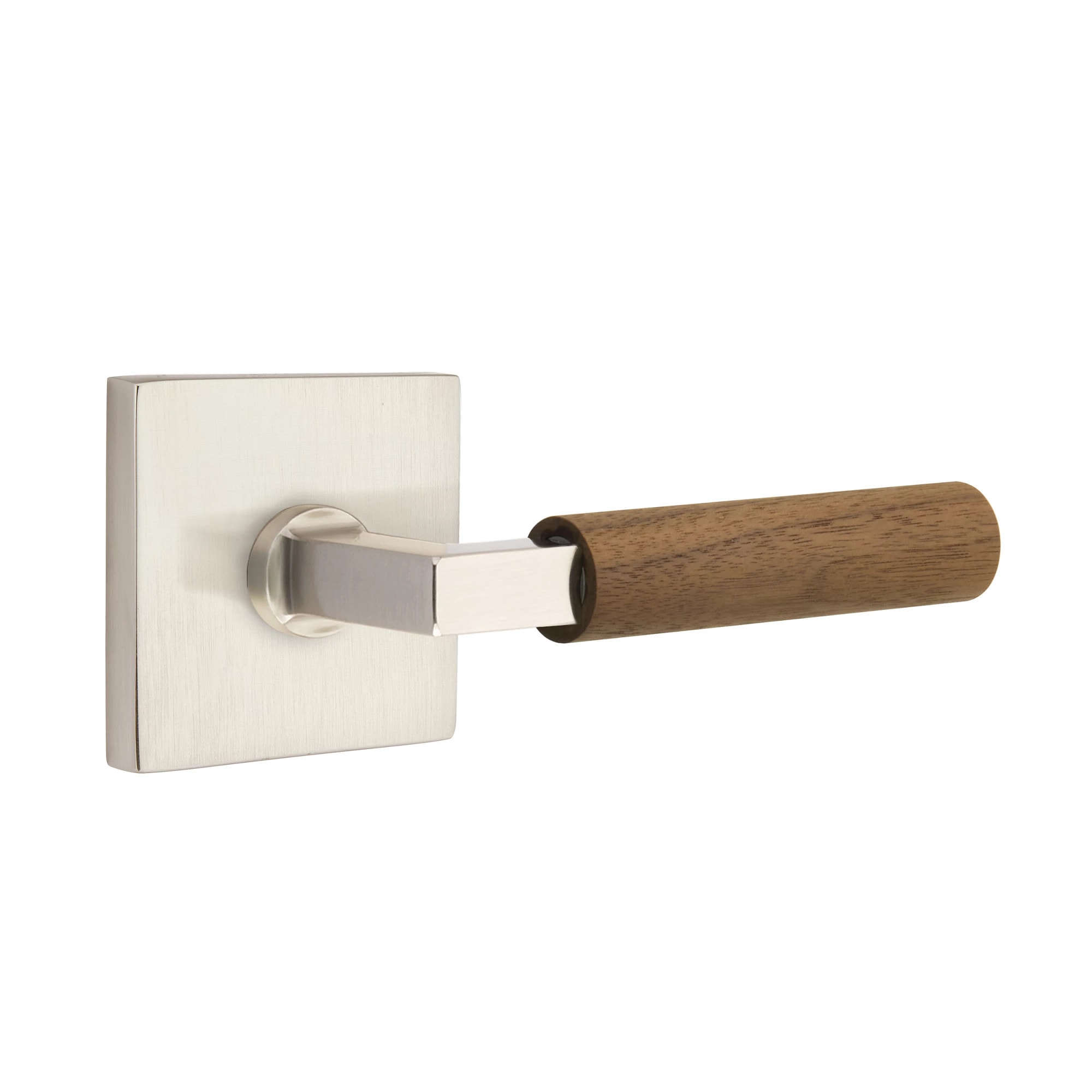 Emtek SELECT L-Square Dark Walnut Lever
