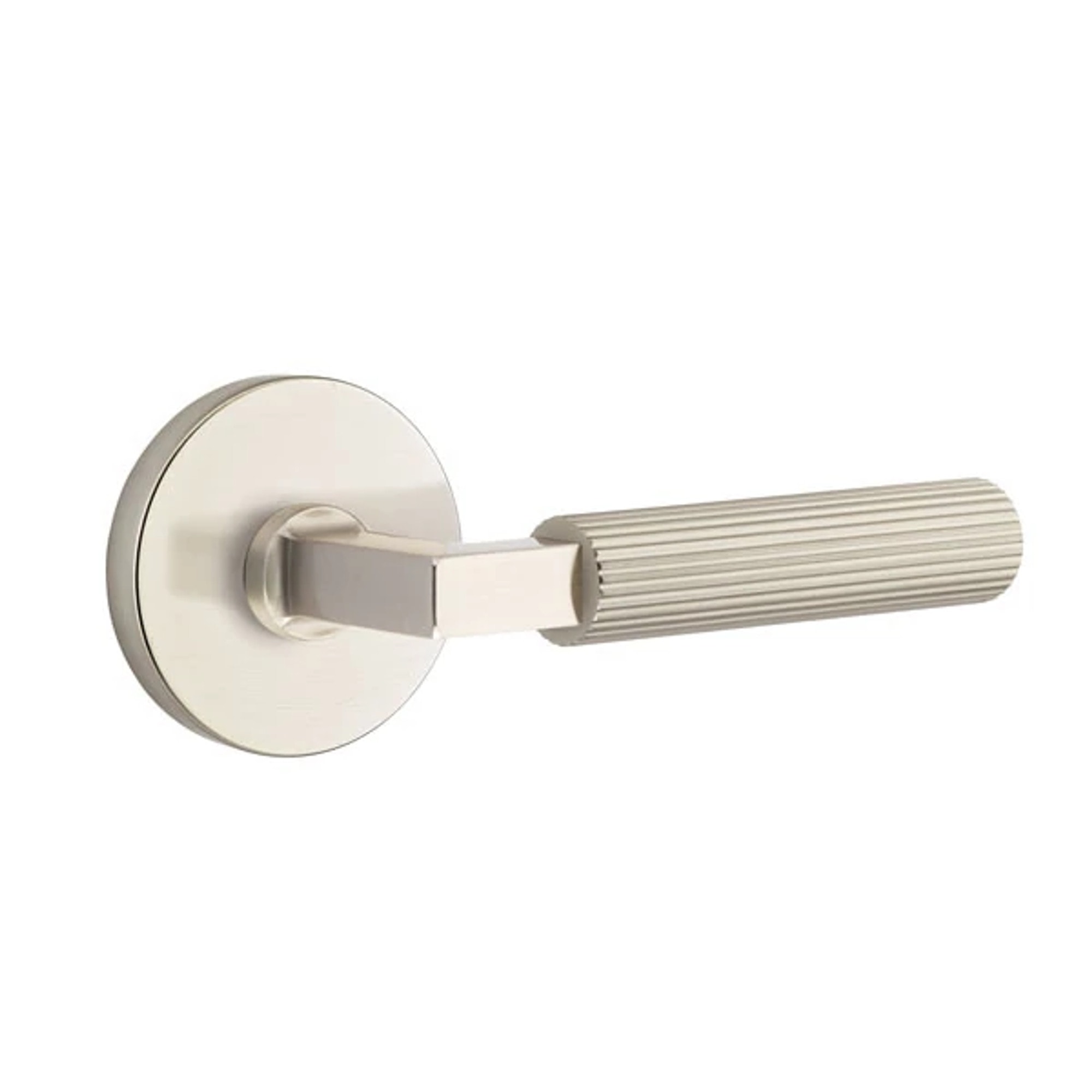 Emtek SELECT L-Square Straight Knurled Lever