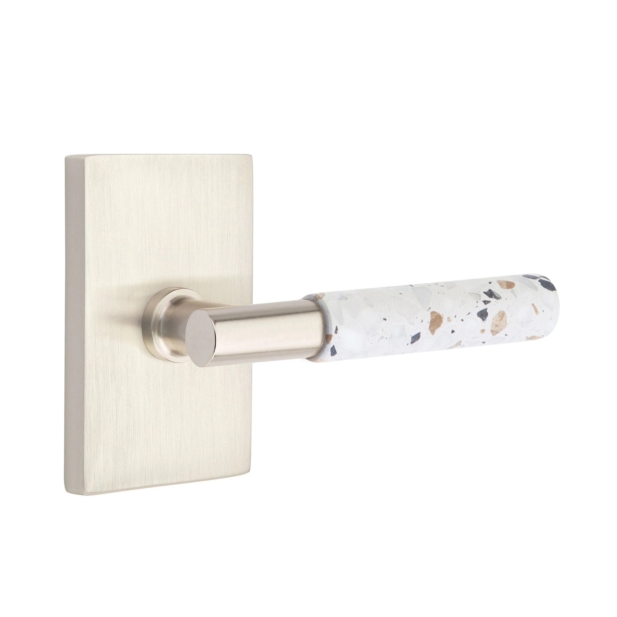 Emtek SELECT T-Bar Terrazzo Lever