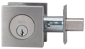 Omnia Auxiliary Deadbolt (Stainless)