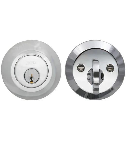 Omnia Auxiliary Deadbolt (Brass)