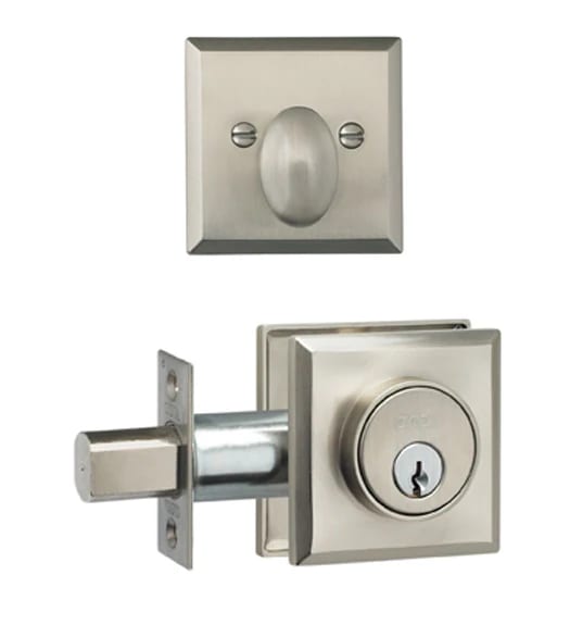 Omnia Auxiliary Deadbolt (Brass)