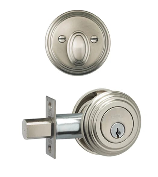 Omnia Auxiliary Deadbolt (Brass)