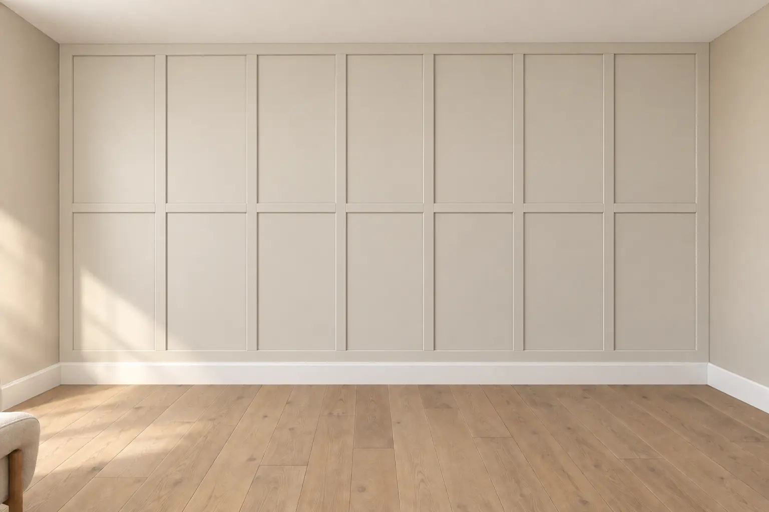 Tall Rectangular Grid Wall — after design concept