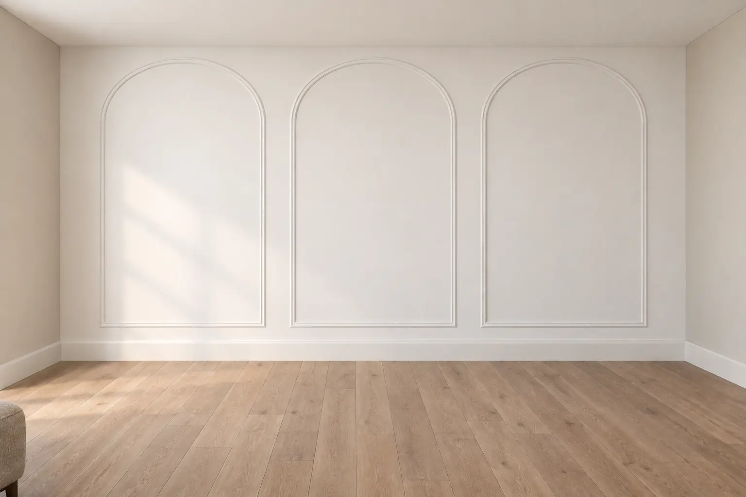 Arched Panel Moulding — after design concept