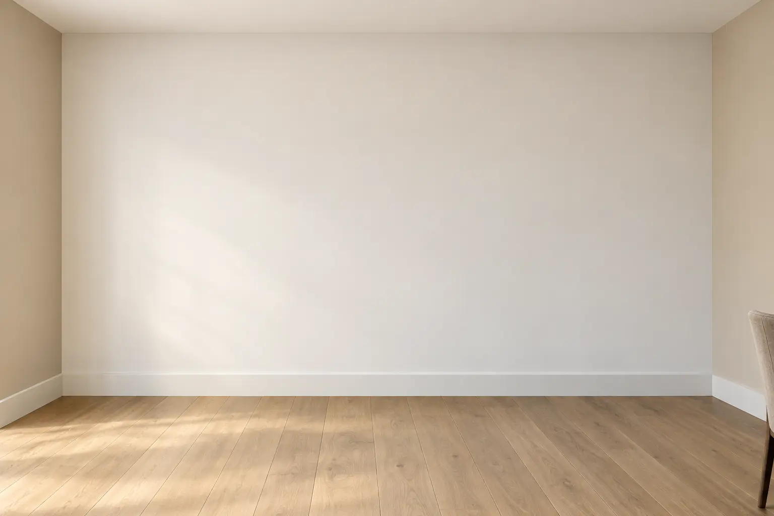 Herringbone Batten Wall — before design concept