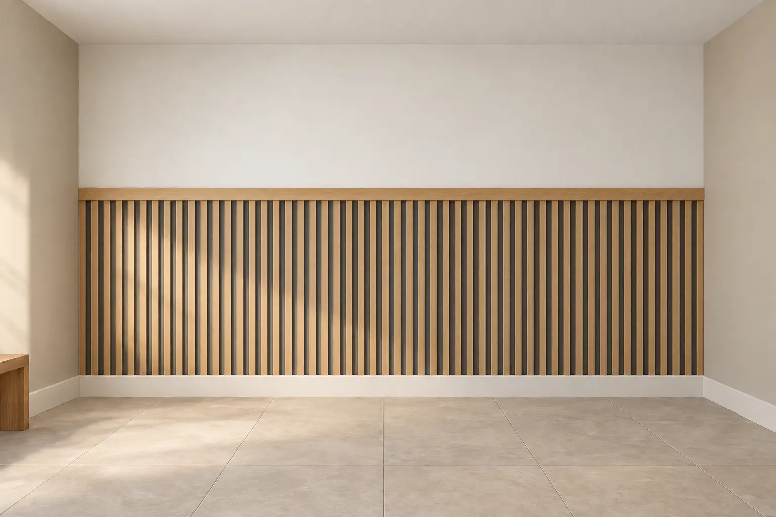 Slat Wainscot — after design concept