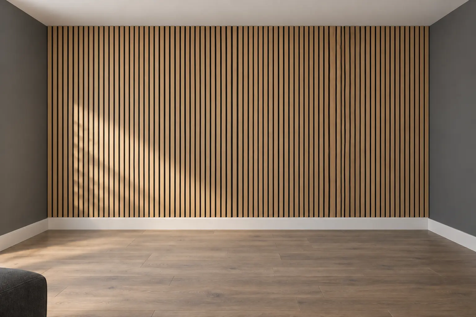 Acoustic Slat Wall — after design concept