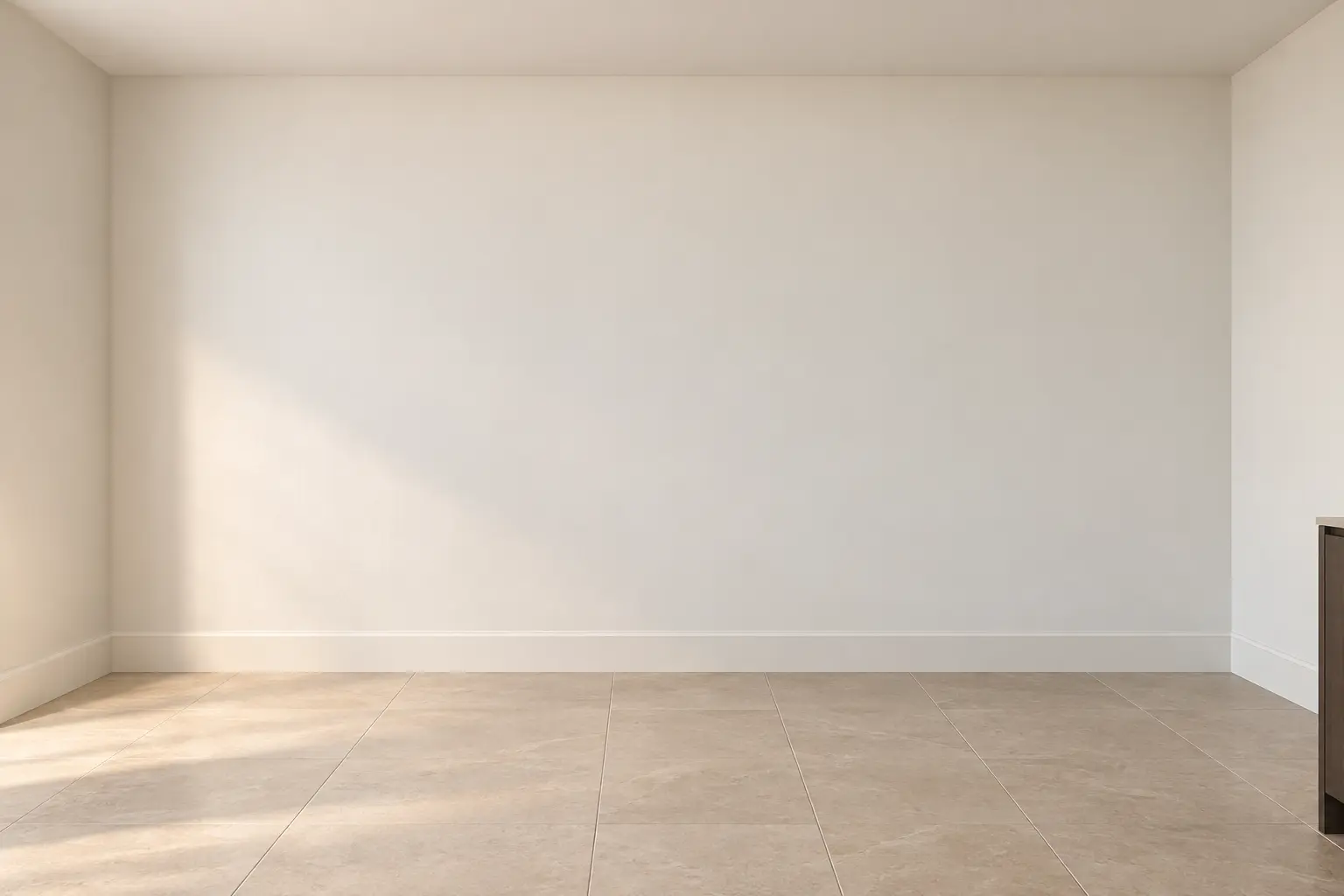 Fluted MDF Panel Wall — before design concept