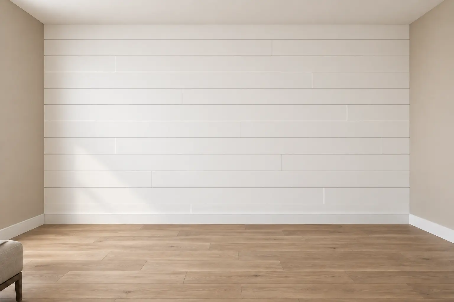 Horizontal Shiplap — after design concept