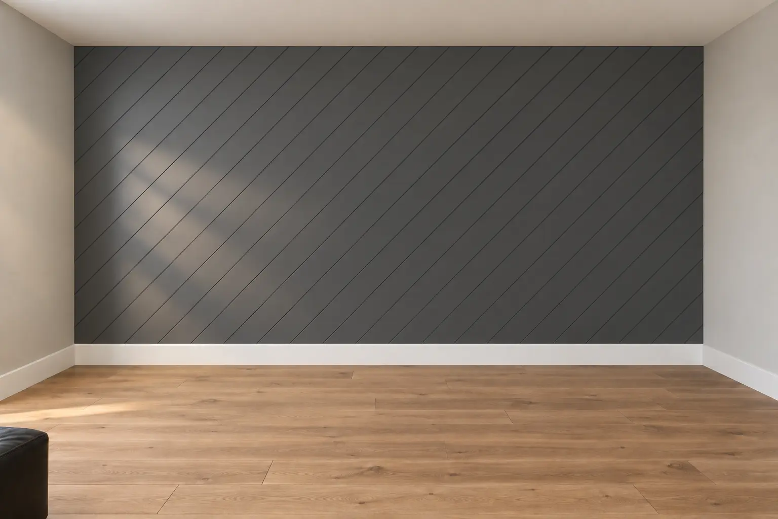 Diagonal Shiplap — after design concept