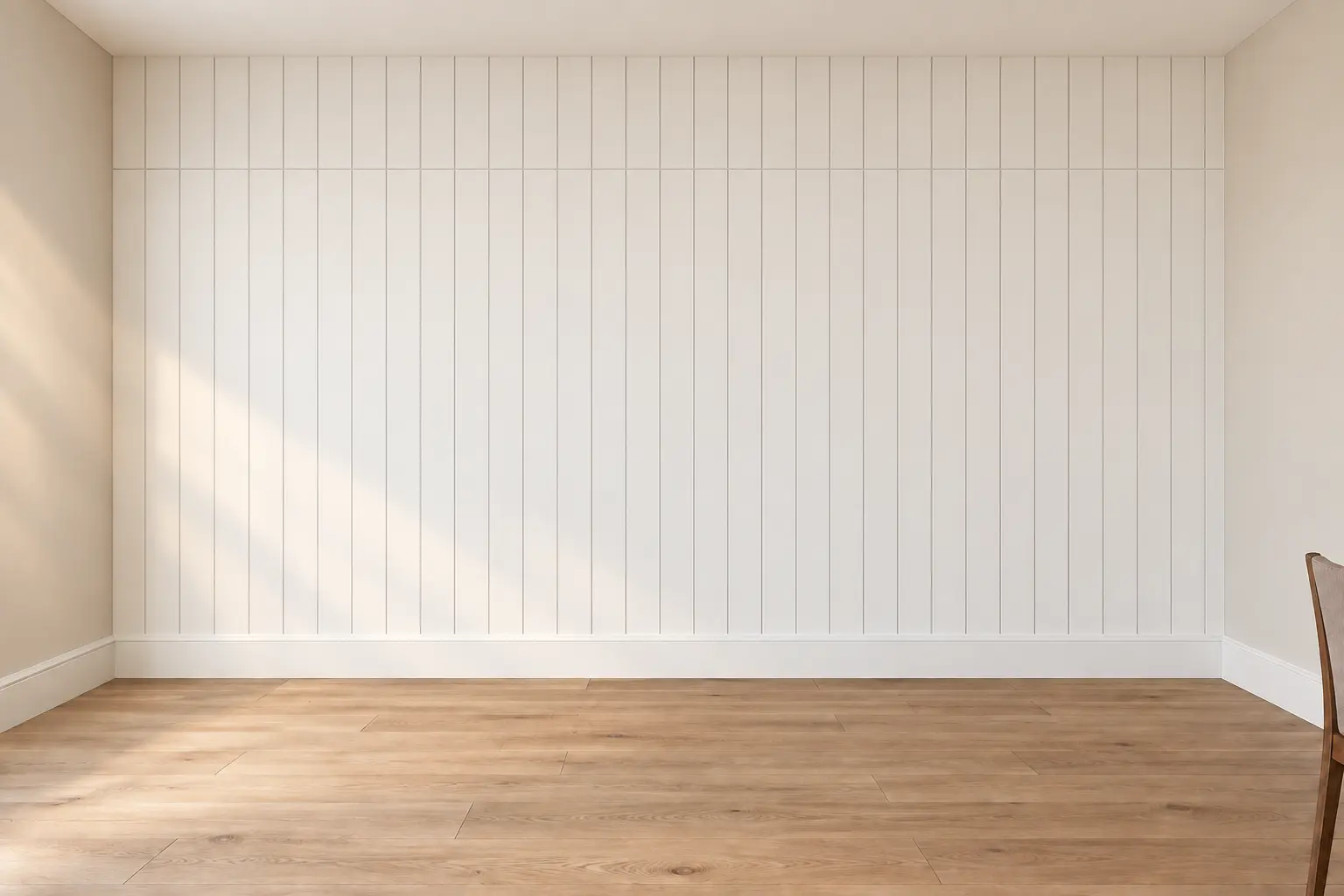 Vertical Nickel Gap Panels — after design concept