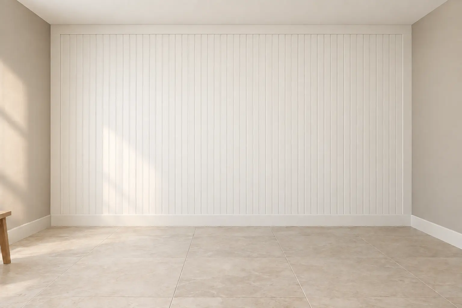 Full Height Beadboard — after design concept