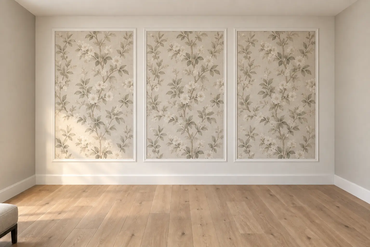 Framed Wallpaper Panels — after design concept