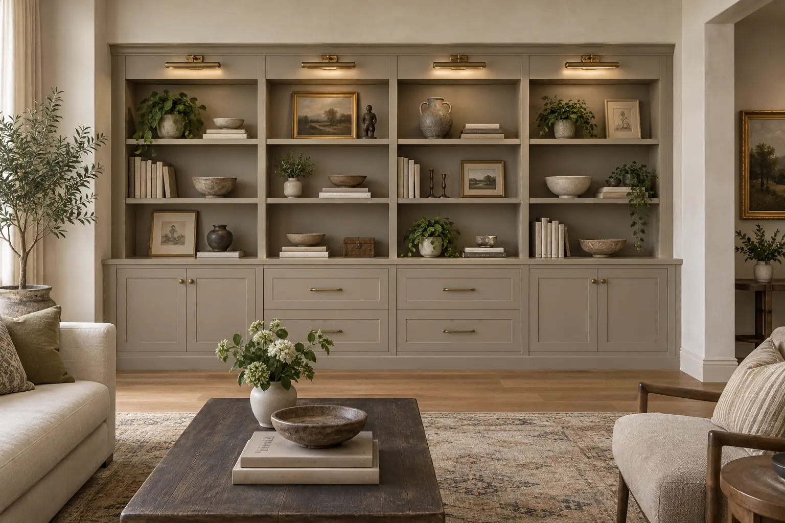 Curated Gallery Credenza Wall — design inspiration