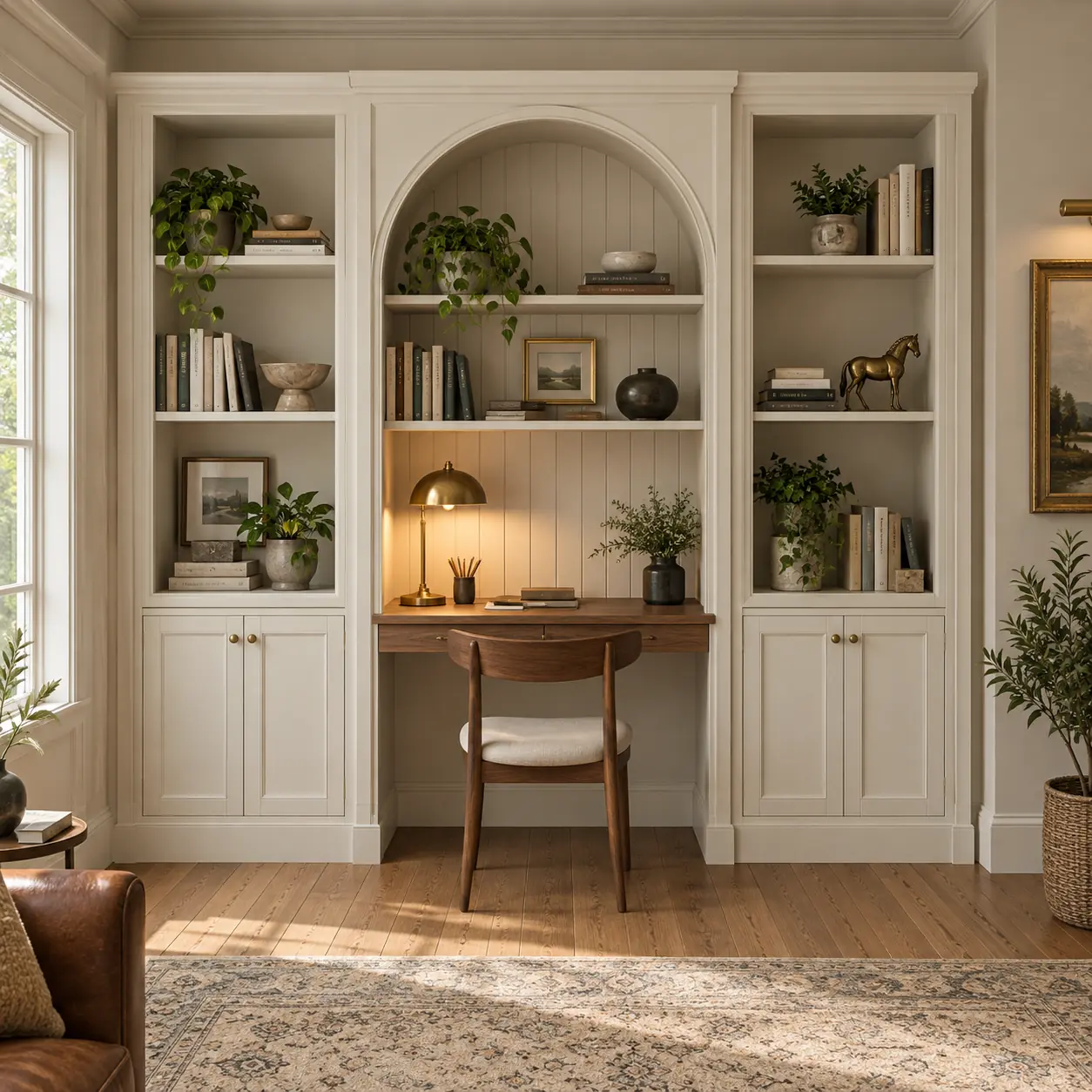 Paneled Study Alcove — design inspiration