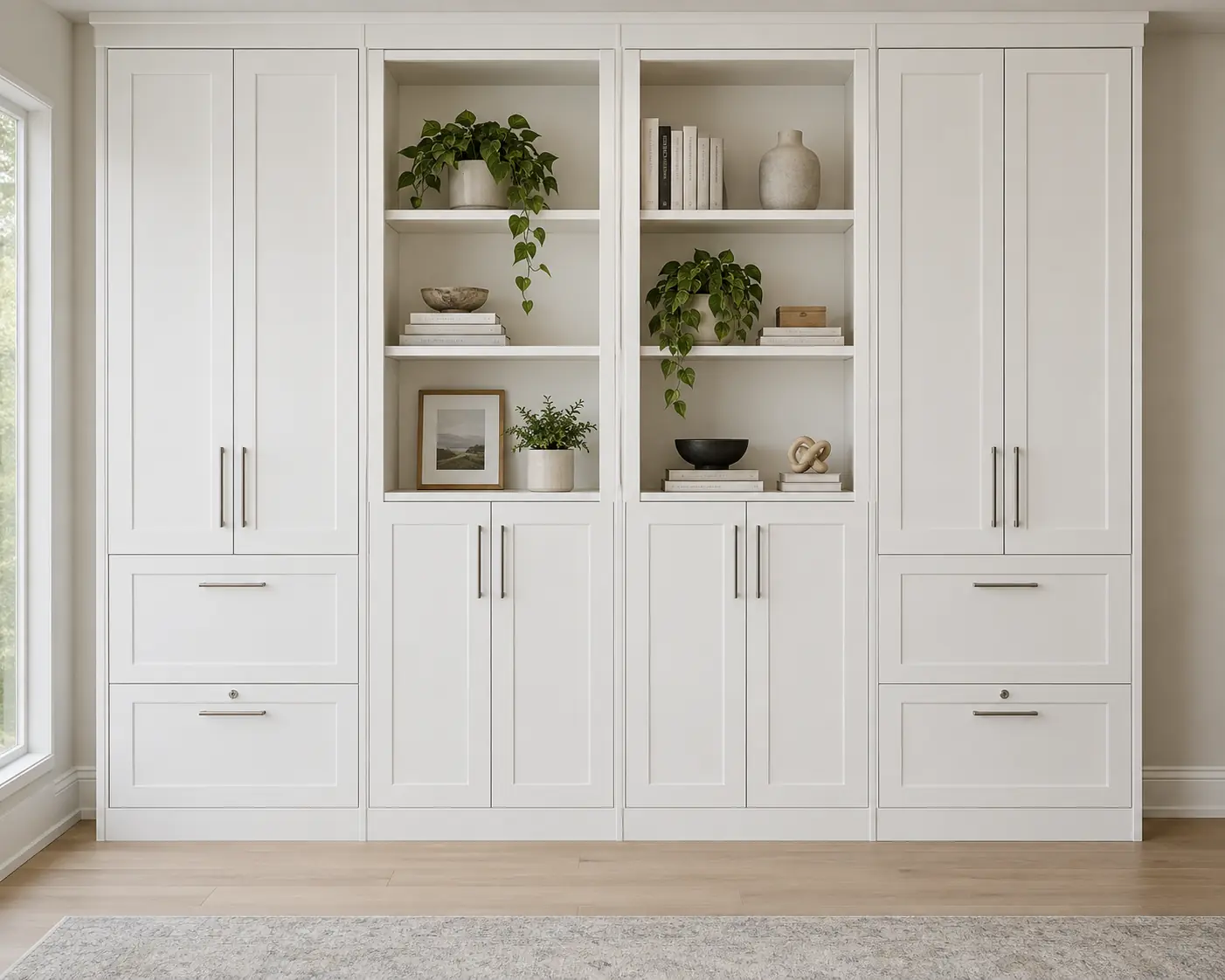 Tall Cabinet Archive Wall — design inspiration