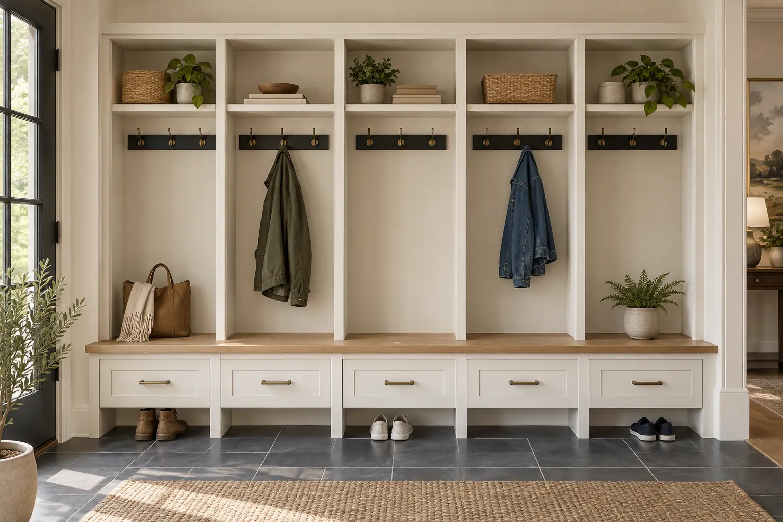 Classic Mudroom Locker Run — design inspiration